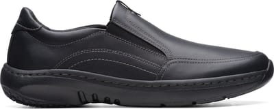 Clarks - PRO STEP - Instappers - Kleur: Zwart - Maat: 40.5