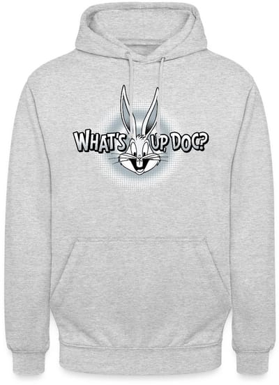 Looney Tunes Bugs Bunny What's Up Doc Hoodie Unisex