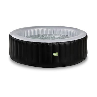 EXIT Silver Classic Opblaasbare Spa - 4 Persoons - Jacuzzi voor Buiten - Hottub met Jets - Zwart