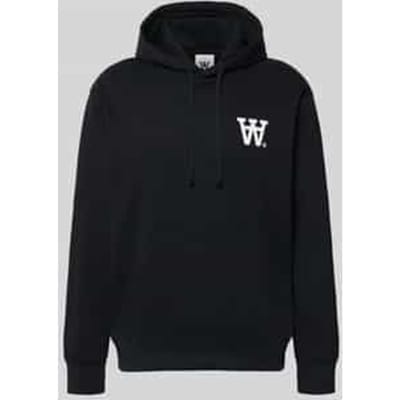 Hoodie met logoprint en kangoeroezak