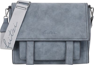 Fritzi aus Preußen Schoudertas Fritzi Jive Satchel Blue Grey Blauwgrijs