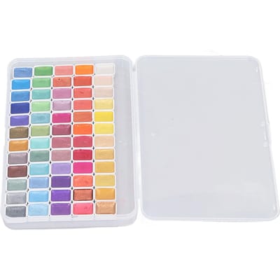 Glitter Aquarelverf Set Parelmoer Oplosbare Metallic Kleuren Aquarelverf voor Glans