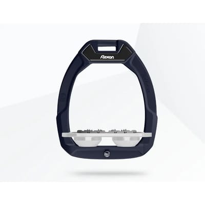 Veiligheidszolen voor paardrijden Plat Ultra Grip Groen/Grijs/Wit Flex-On Safe-On
