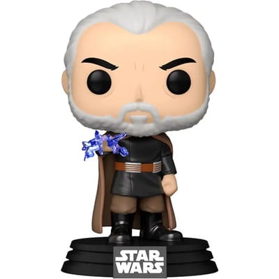 Star Wars Count Dooku vinylfiguur 744 Funko Pop! meerkleurig - PVC - Fan merch, Film, Schurken