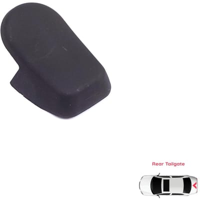 Bouchon de cache-bras d'essuie-glace arrière BSP647 Écrou de lave-glace pour Porsche Cayenne MK1 E1 9PA 955 957 2002-2010 95562832003