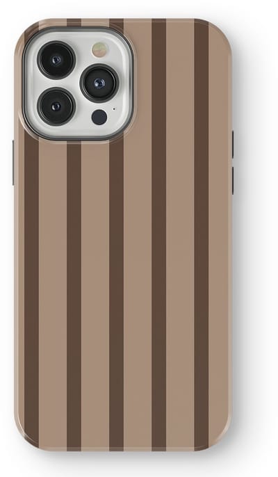 DripCase Gestreept Hoesje geschikt voor iPhone 13 Pro | Backcover met Mag | Stripes Motief | Trendy Case geschikt voor iPhone 13 Pro met Strepen Truffle Touch