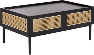 CULLEN - Salontafel - Zwart - MDF