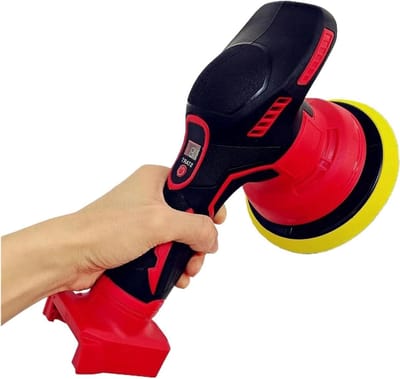 Accu Polijstmachine - Elektrische Polijster - Auto Polijsten - 8 Versnellingen - 6 Inch - Zwart