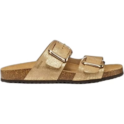GEOX BRIONIA R DAMES Sandalen - LICHT GOUD - Maat 37
