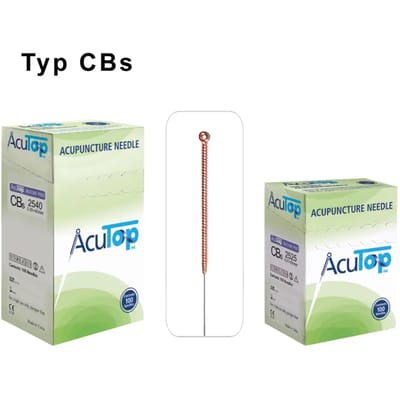 Acupunctuurnaald van chirurgisch staal AcuTop (x100)