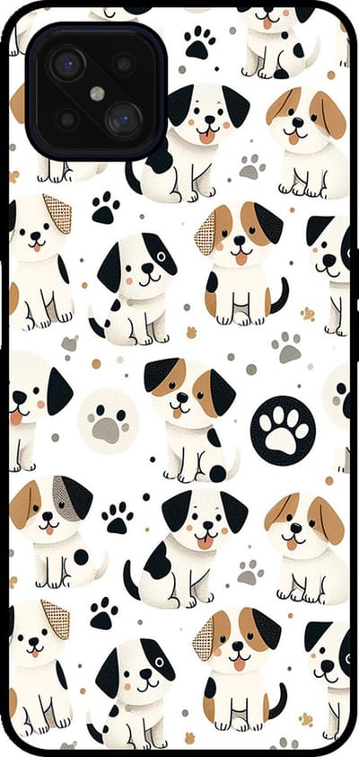 Smartphonica Telefoonhoesje Geschikt voor Oppo A92s / Reno4 Z 5G met honden opdruk - TPU backcover case dog design geschikt voor Oppo A92s;Oppo Reno4 Z 5G