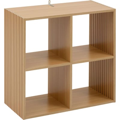 Eazy Living Boekenkast Vakkenkast 4 Vakken Arabelle Hout