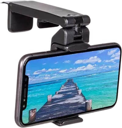 Nivard Telefoonhouder Vliegtuig - Reizen - Bureau - Tafel - Trein - Auto - Koken - Multifunctioneel - Universeel - Zwart