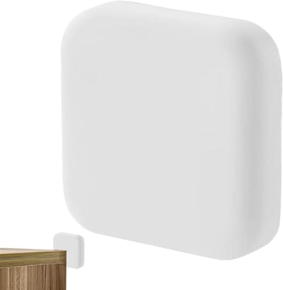 Deuraanslag Muurbescherming - Deurstopper Geluiddemper - Muren Beschermen - Zelfklevende Siliconen - 45x45x45 mm - Wit