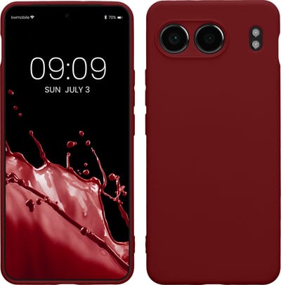 kwmobile telefoonhoesje geschikt voor OnePlus Nord 4 5G - Hoesje voor smartphone - Precisie camera uitsnede - In wijnrood