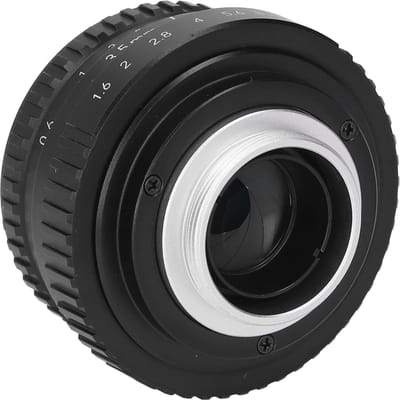 35mm F1.6 APS C Handmatige Focus Lens Aluminiumlegering Frame Meerlaags Gecoate Cameralens
