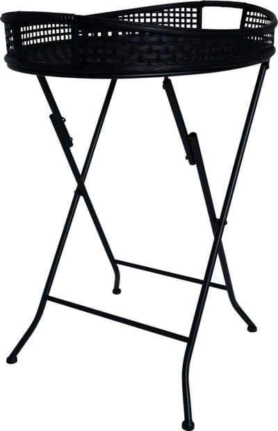 Levi bijzettafel 62x43x69,5 cm - zwart