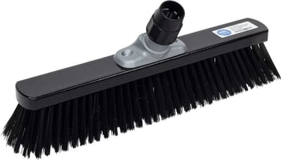 D&L Harde Straatveger Blackbody - Universele Steelhouder - 40cm - Zwart