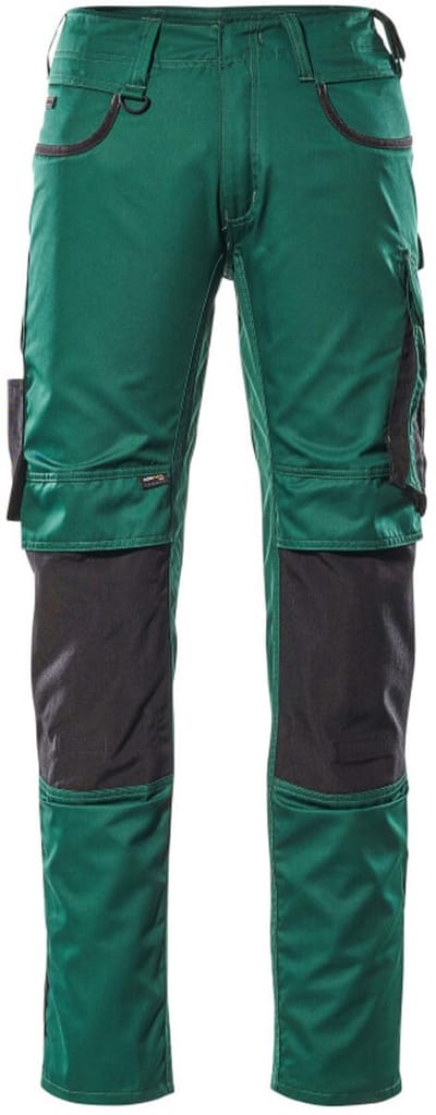 Mascot Unique Broek met kniezakken 13079-230 - Groen/Zwart - C52 - 76