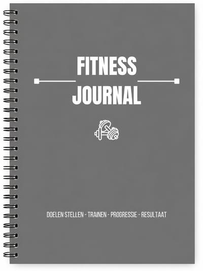 Fitness Journal – Workout Logboek – Trainingsschema – Progressie Tracker – 96 Trainingen – Ongedateerd – Fitness Planner