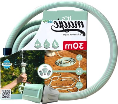 30 meter Magic Soft Smart 1/2" Waterpijp - Tuinirrigatie Antiknoop Anti Torsie Irrigation Pipe - Water Hose Anti Kink Anti Torsion