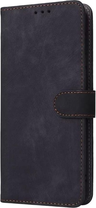 Geschikt voor Oppo Reno 12 Pro 5G - Portemonneehoesje - Book Folio - Schokbestendig - Zwart