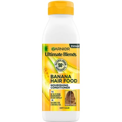 Garnier Ultimate Blends Voedend Hair Food Banaan Conditioner voor Droog Haar 350 ml