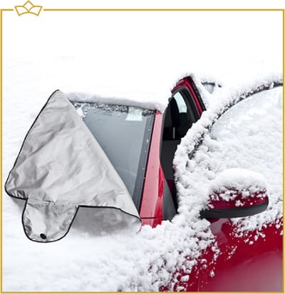ATTREZZO® Magnetische Autoruit cover - anti vries scherm deken cover - UV weerkaatsing - 150x90 cm - Anti vorst - Houd uw auto koel of ijsvrij!