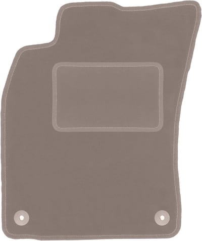 Beige bestuurdersmat voor: Audi A6 C6 FL sedan, stationwagen, avant (2006-2011)
