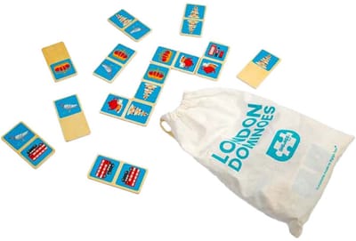 Bigjigs Wooden London Domino Game 28pcs.