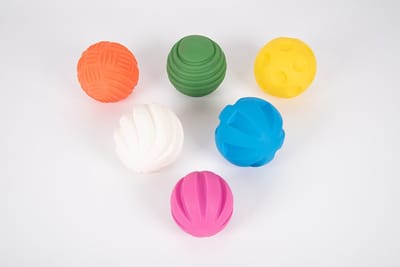 Tactiele Ballen Set - 6 Speelgoedballen voor Motoriek en Coördinatie – Sensorisch Speelgoed