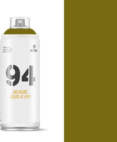 MTN94 Mission Green spuitverf - 400ml lage druk en matte afwerking