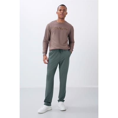 Heren Regular-Fit Katoenmix Sweatpants