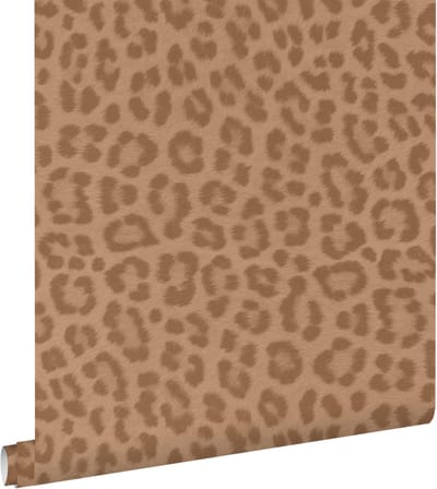 ESTAhome behang panterprint terracotta bruin - 50 x 900 cm - 139968