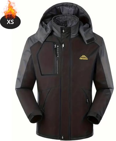 Livano Skipak - SkiBroek - Skijas - Ski Suit - Wintersport - Heren - Winter - Warm Fleece - Zwart - Maat XS