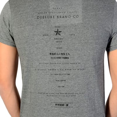 T-shirt W15148K Union Kid Medium Grey Mel