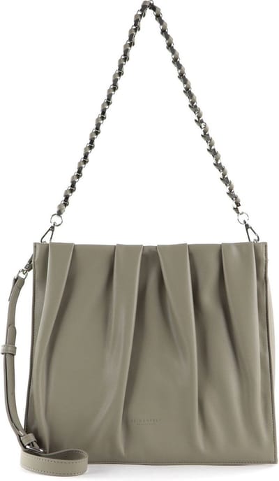SEIDENFELT MANUFAKTUR Shopper Schoudertas Aby Sage Groene