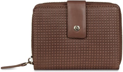 bugatti portemonnee Noemi Lady Zip Around Wallet Cognac bruine