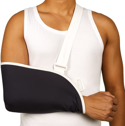 Medical Brace - Mitella Schouder| Arm Sling | Met Buikband | Maat: S