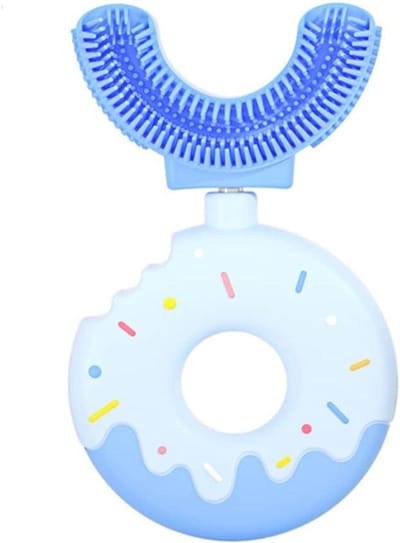 U-vormige Tandenborstel - Kinder Tandenborstel - Mondhygiëne Bevorderen - 360 Graden Reiniging - 2-12 Jaar - Geel Roze Blauw