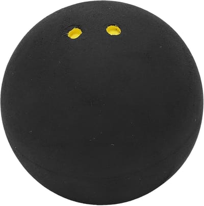 Squashballen - Competitie ballen - Club training - Hoge springkracht - 38 mm - Dubbele gele stip