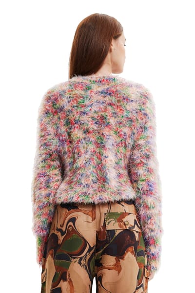 Desigual Dames Tricot In Meerkleurig