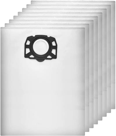 Stofzuigerzak voor Karcher WD4 WD5 WD6 MV4 MV5 MV6 Vervanging stofzakken 2.863-006.0 [Set 8]