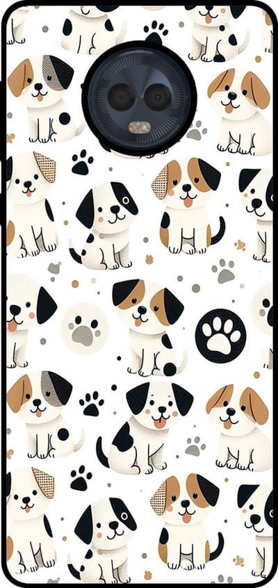 Smartphonica Telefoonhoesje Geschikt voor Motorola Moto G6 met honden opdruk - TPU backcover case dog design geschikt voor Motorola Moto G6