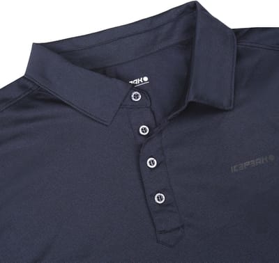 Ice Peak Bridgton Wandelpolo Heren Donkerblauw 2XL