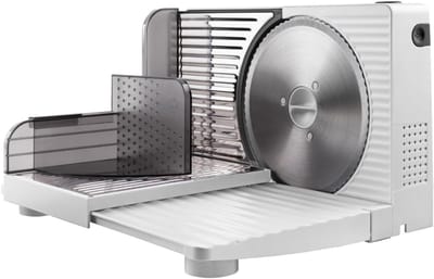 VH Supplies® Vleessnijmachine - Snijmachine - Allessnijder - 1–15 mm - 17 cm RVS Mes - 100W