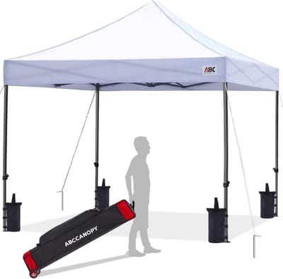 Pop-up Partytent 2,5x2,5m Wit - Waterdichte Feesttent voor Tuin en Evenementen