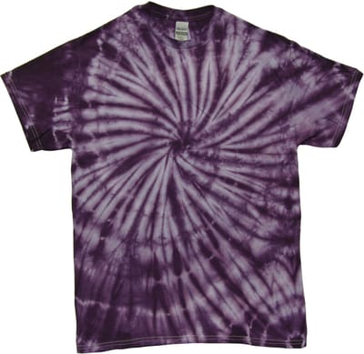TCH Tie Dye T-shirt Hurricane Purple S