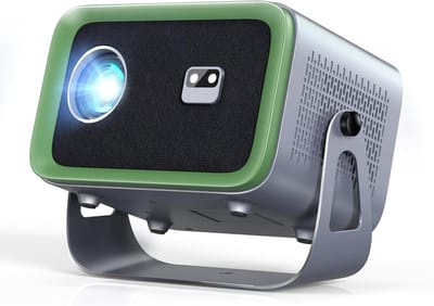 Mini Beamer - Video Projector - Thuisbioscoop Creëren - Automatische Focus Correctie - 300 Inch Display - Zwart