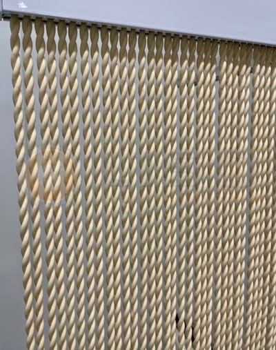 Liso Vliegengordijn Alaska - Draadgordijn Licht ivoor - 100 x 230 cm